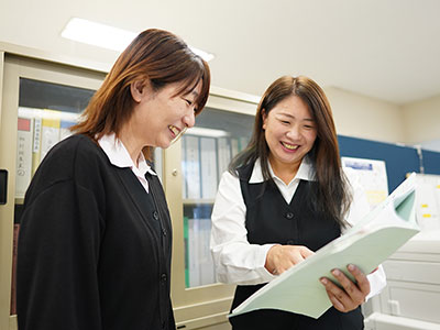 管理部では日夜はたらく皆さんをしっかりと支えてます（2020）